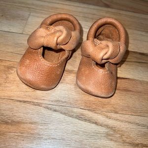 SOLD—-Baby Leather Moccasins